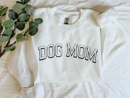 Dog Mom crew neck