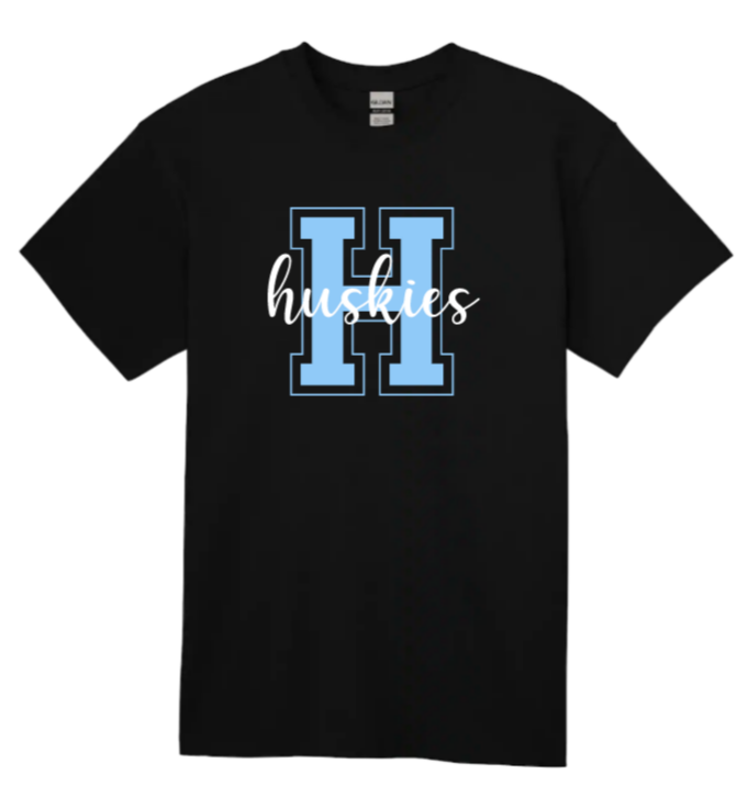 Husky Spirit T-shirt (multiple design options)