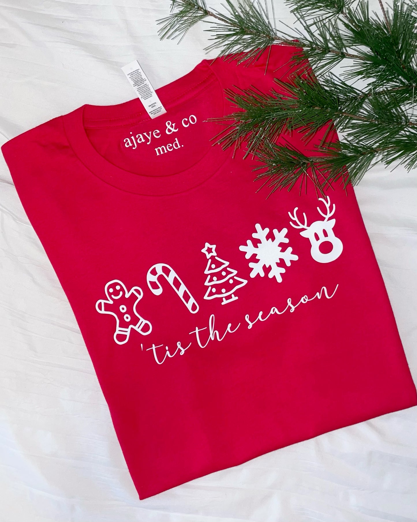 'tis the season short sleeve t-shirt